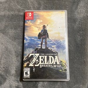 Zelda Breath Of The Wild Nintendo switch game works perfectly normal